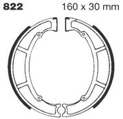 Ebc "G" Grooved Brake Shoe