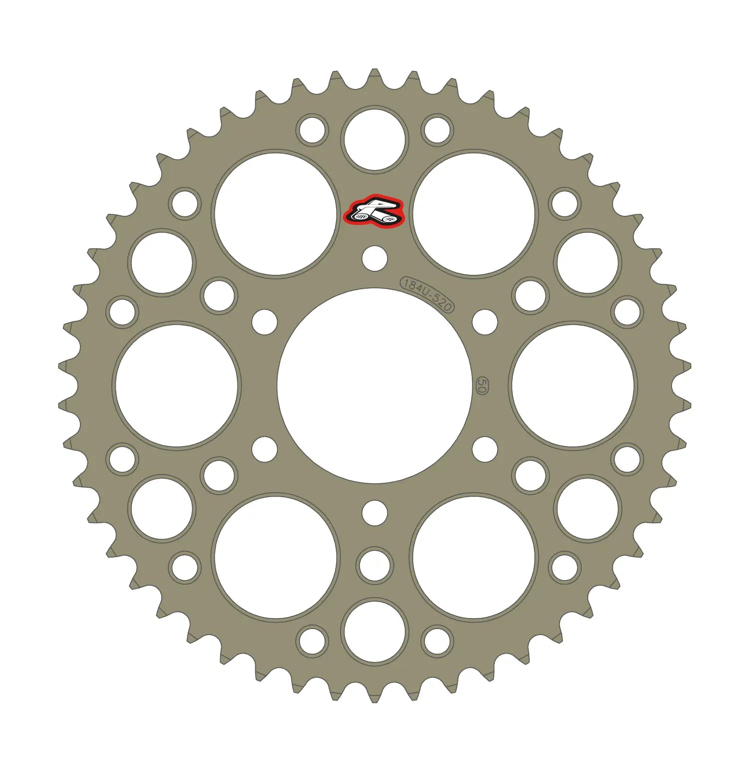 Renthal Sprocket 520 - 46t Rear Aluminum