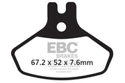Ebc R Series Sintered Brake Pads For Atv