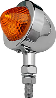 K&s Technologies Universal Marker Lights - Chrome/amber