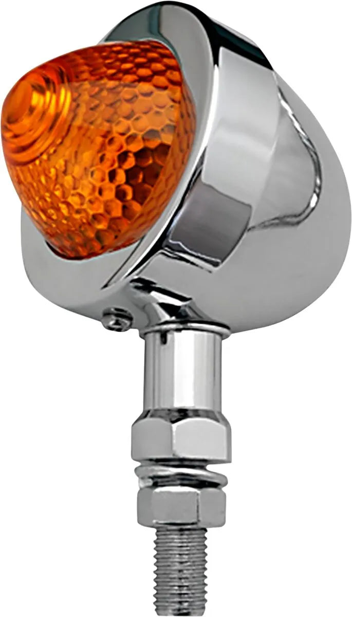 K&s Technologies Universal Marker Lights - Chrome/amber