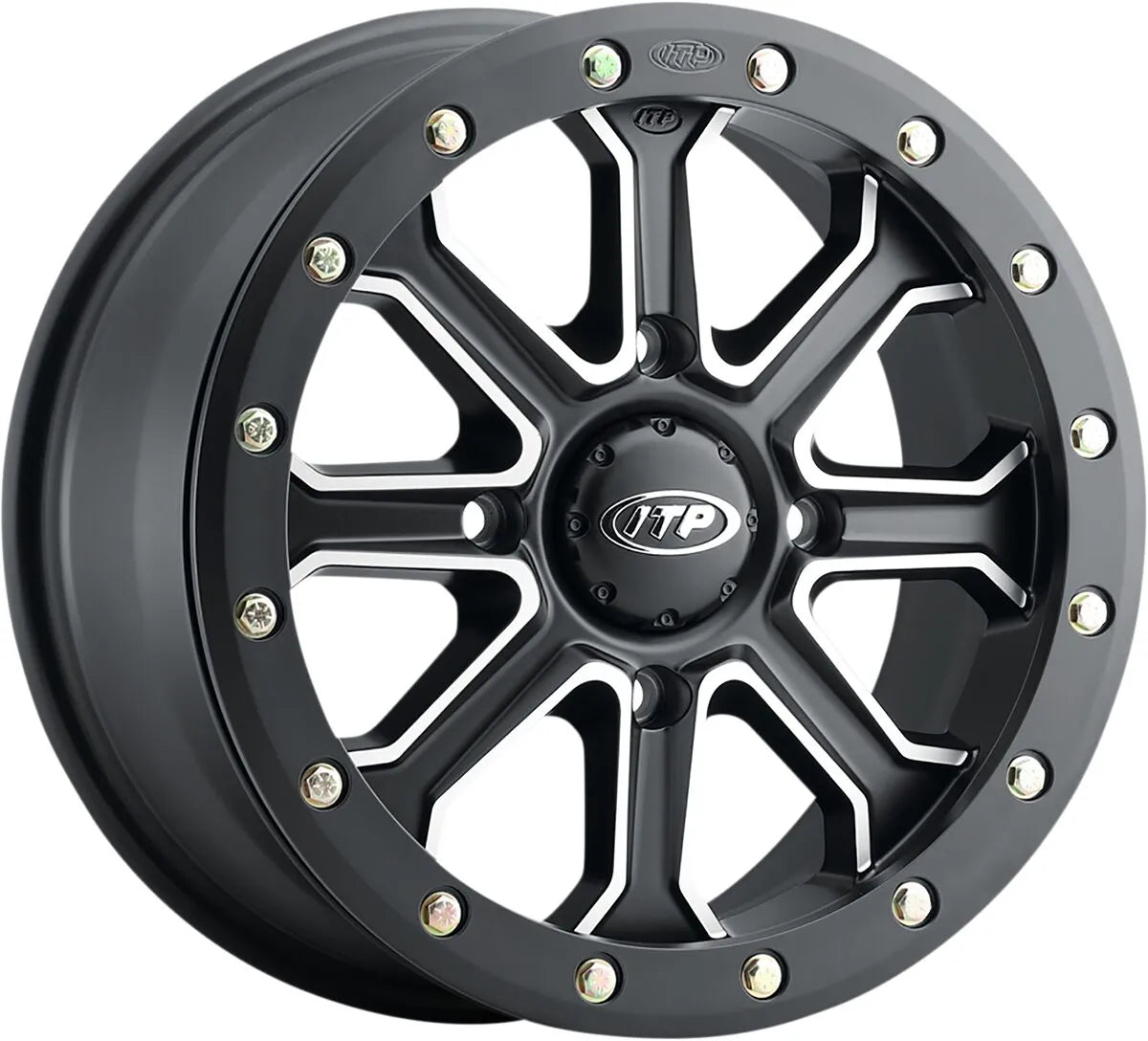 Itp Inertia Wheel - Matte Black, 15x7