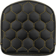 Saddlemen Roadsofa Sissy Bar Pad - Black/gold