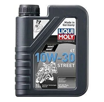 Liqui Moly 4t 10w-30 Street Engine Oil - Full Synthetic