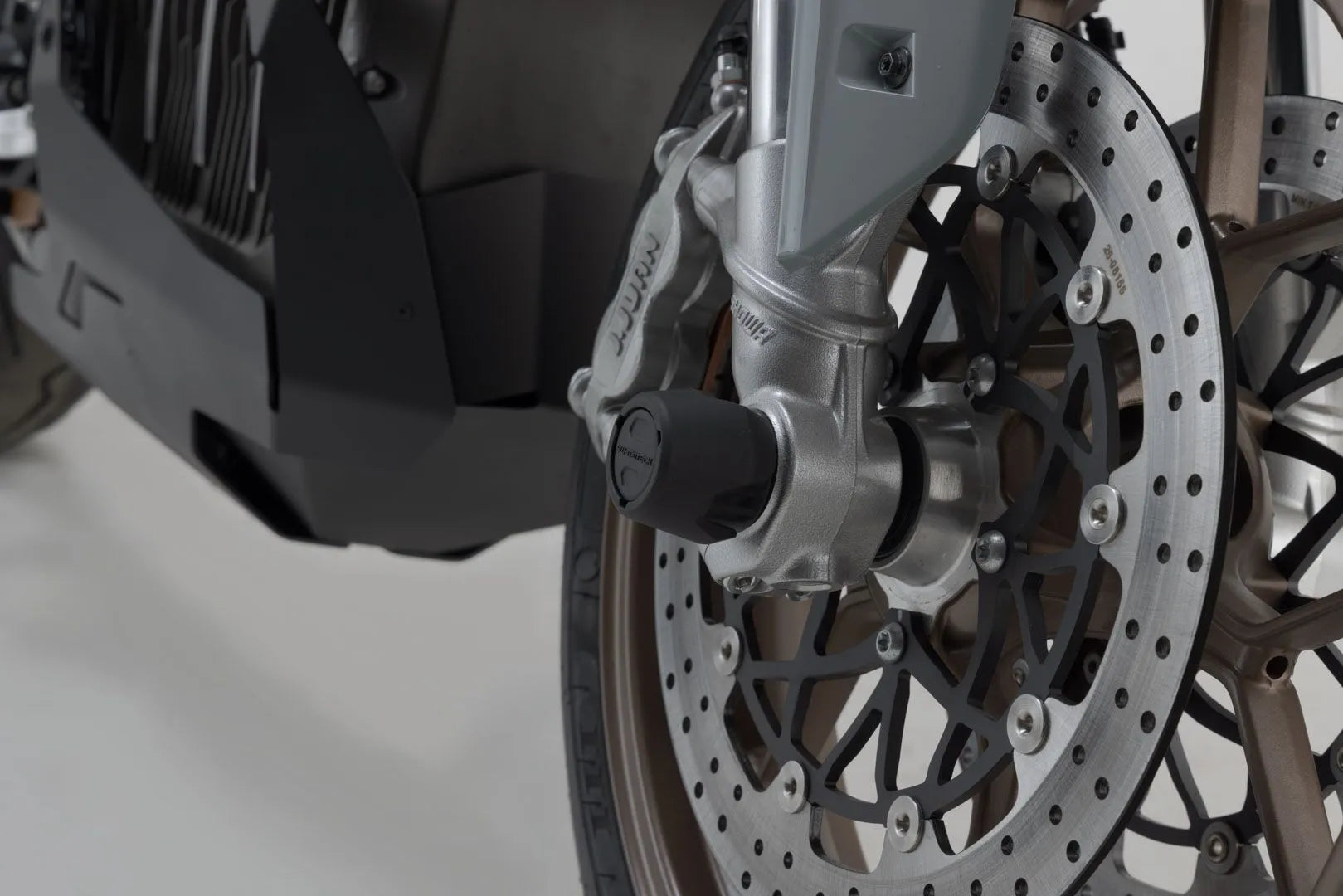 Sw-motech Front Axle Slider Set For Motorcycle Front Axles