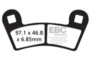 Ebc Tt Sport Carbon Fusion Brake Pads