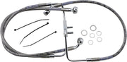 Drag Specialties Stainless Steel Brake Line Kit Front Upper