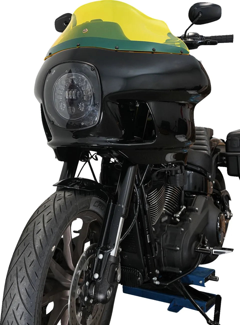 Klock Werks Kolor Flare Ice Windshield For Fxrp