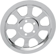 Drag Specialties Chrome Rear Pulley Insert