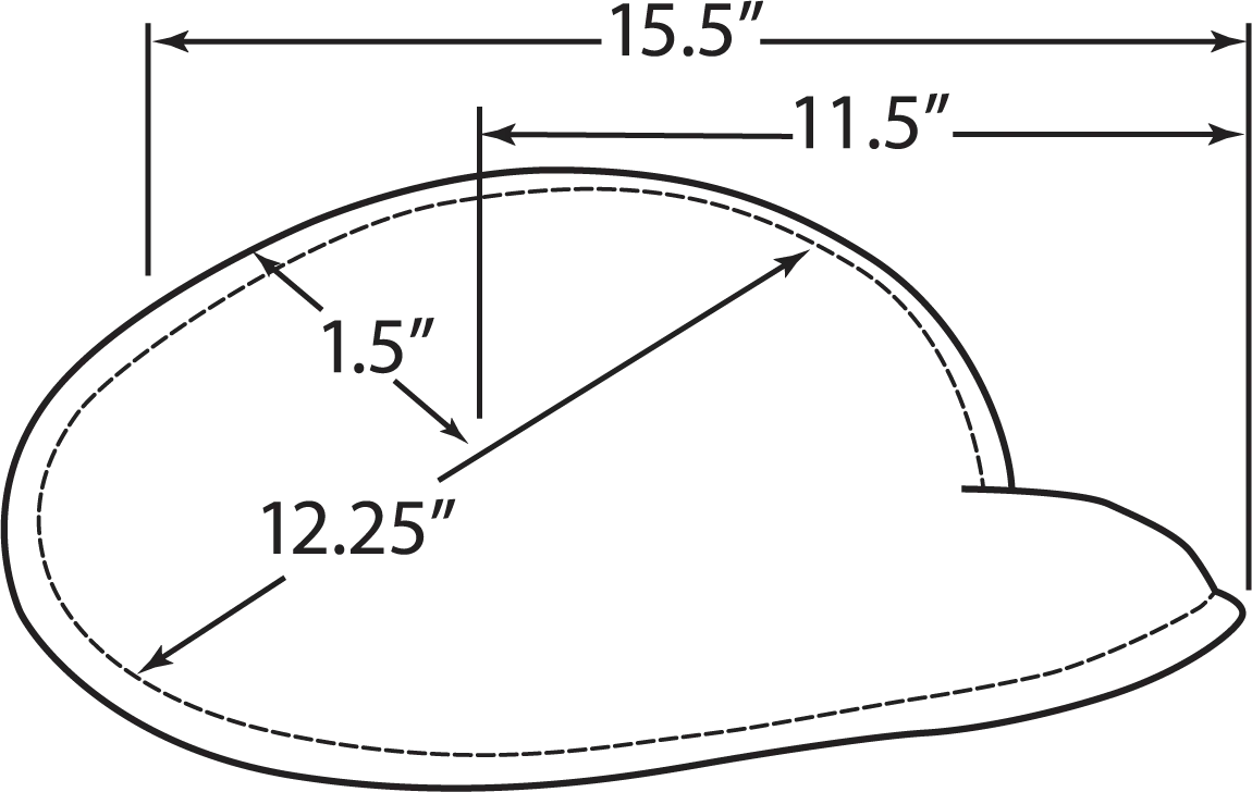 Drag Specialties Low-profile Spring Solo Seat