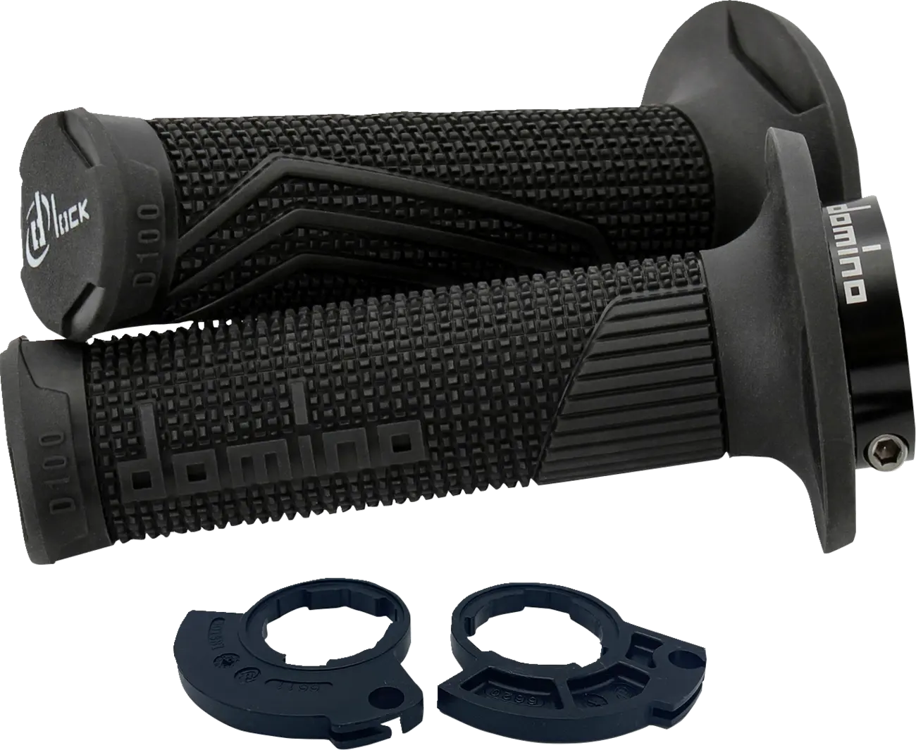 Domino D100 D-lock Grips - Black