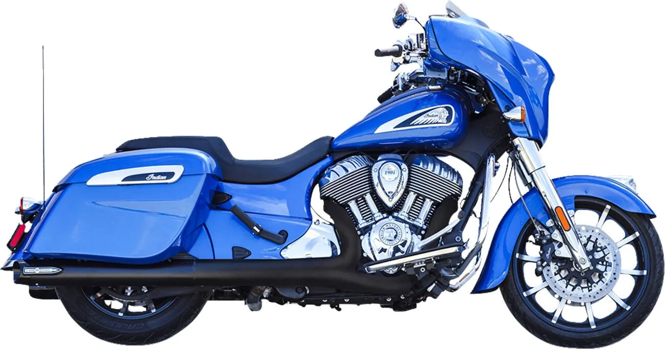 S&s Cycle 4" Broadhead Slip-on Mufflers - Black