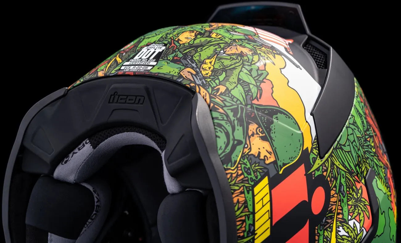 Icon Airflite Gp23 hjelm - Helhjelm til motorcykel