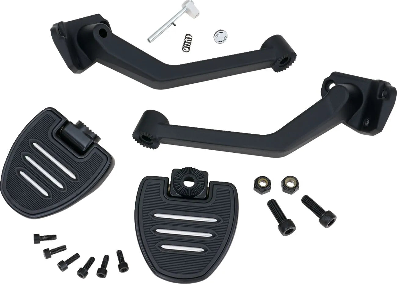 Show Chrome Adjustable Passenger Boards