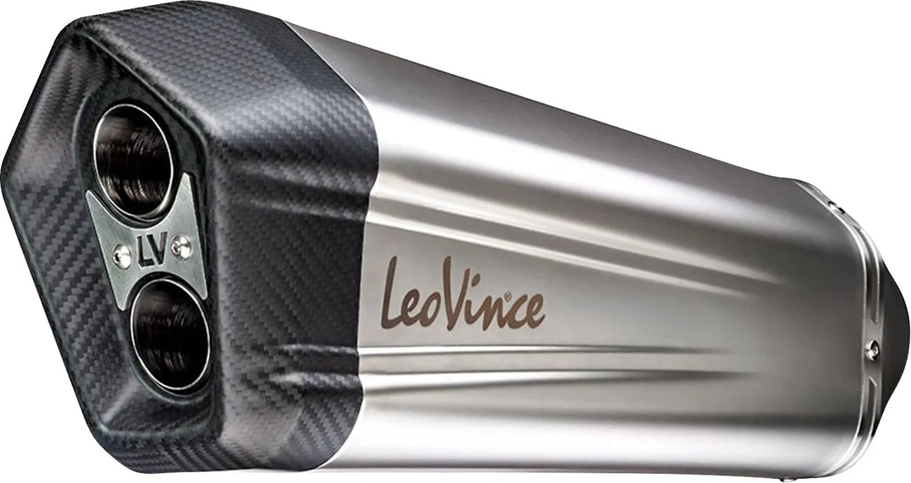 Leovince Lv-12 Slip-on Muffler - Stainless Steel