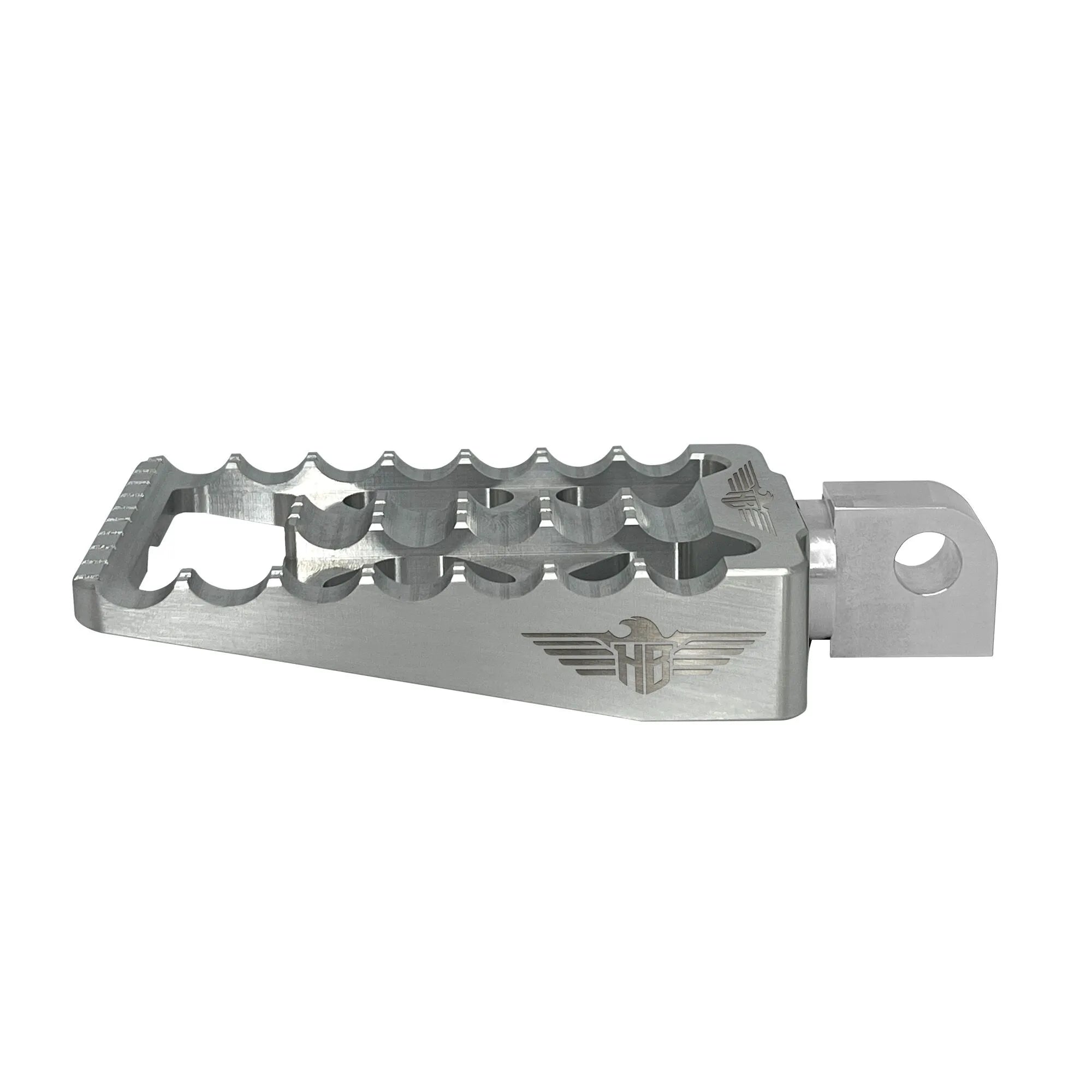 Heinz Bikes Foot Pegs For Harley Davidson - Silver