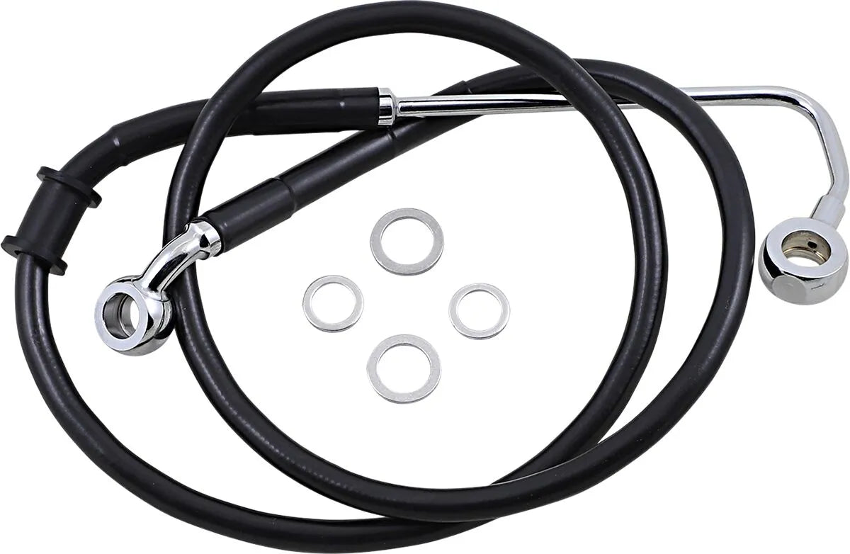 Drag Specialties Extended Brake Line For Abs - 36.75"