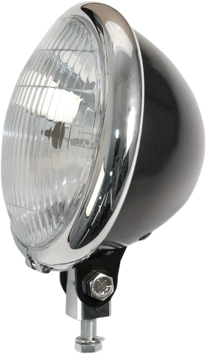 Emgo 5-3/4" Bates Style Motorcycle Headlight