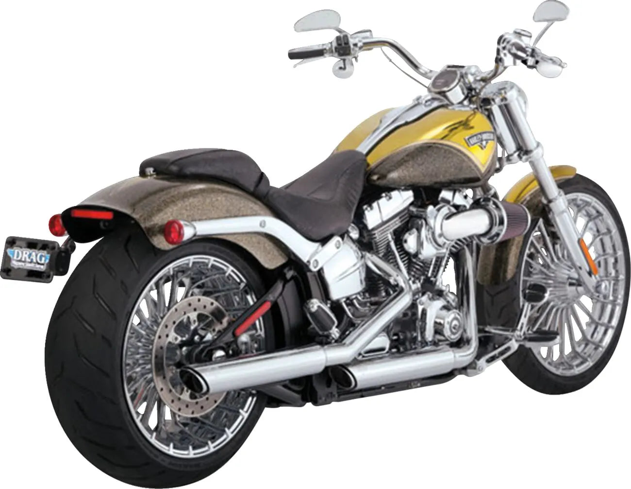 Vance & Hines 3" Twin Slash Slip-on Mufflers
