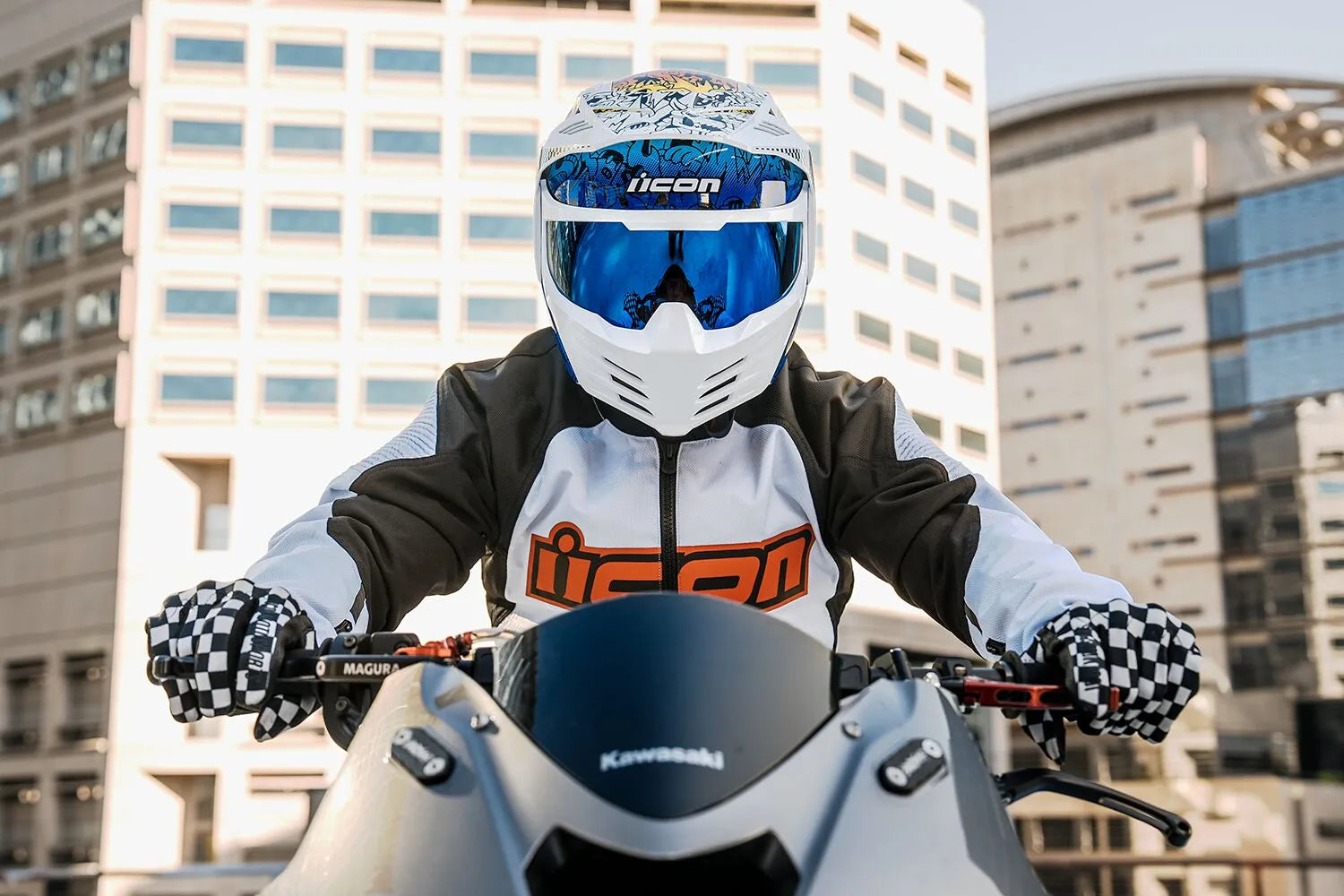 Icon Overlord3 Jacket Sport Performance For Men - Black/Red/White