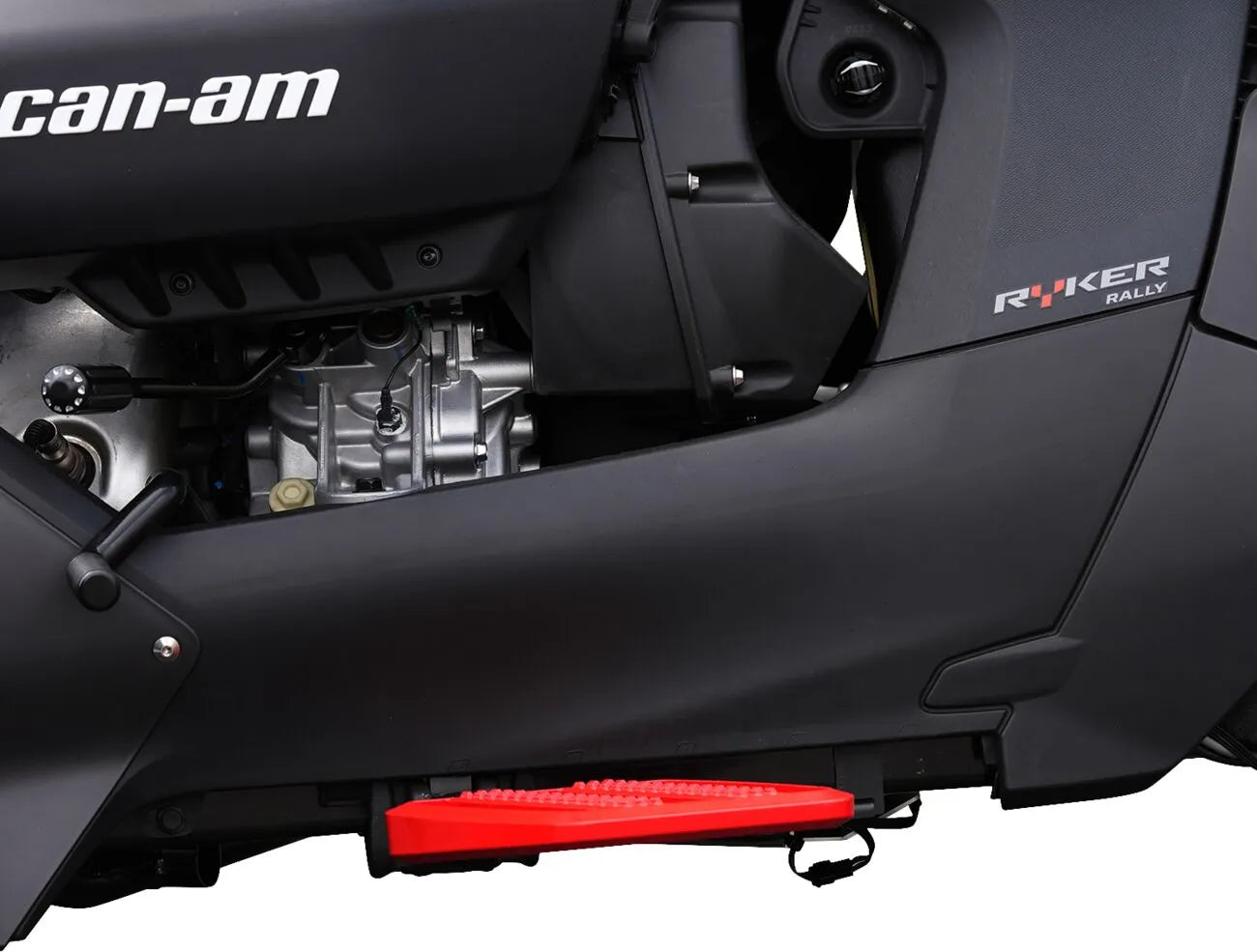 Show Chrome Combat Floorboards - Red