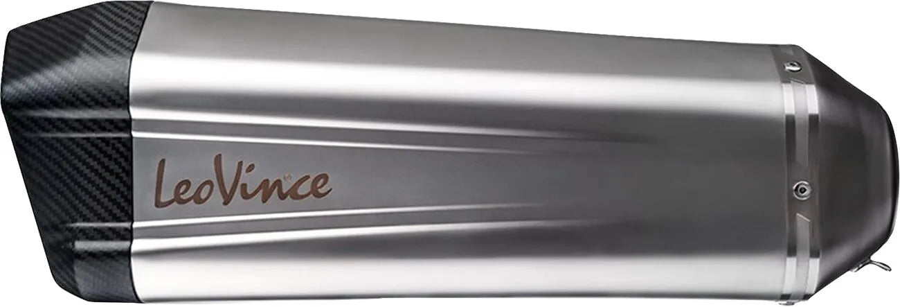 Leovince Lv-12 Slip-on Muffler - Stainless Steel