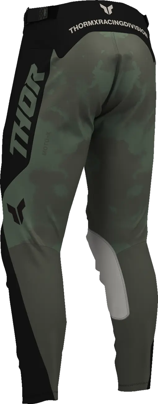 Thor Launchmode Bleach Pants - Black/Camo Green/Khaki