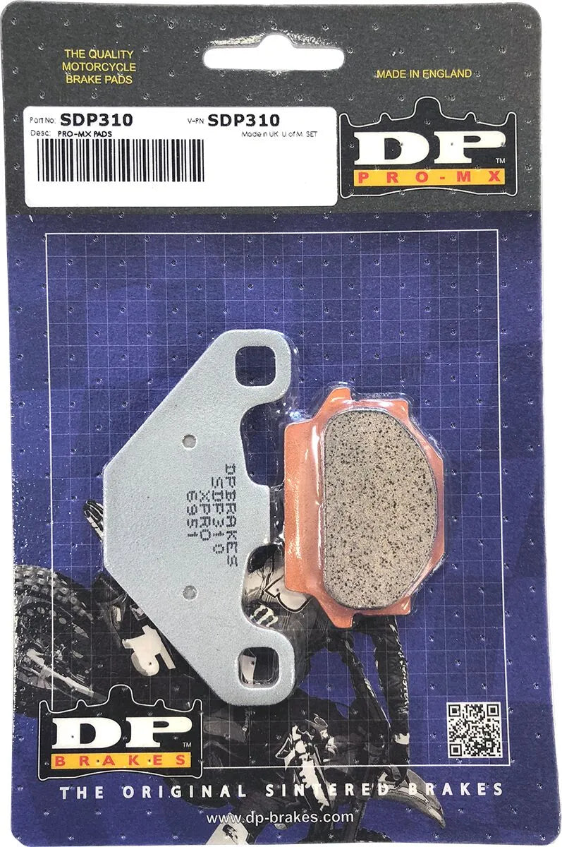 Dp Brakes Sdp310mx Pro-mx Sintered Brake Pads
