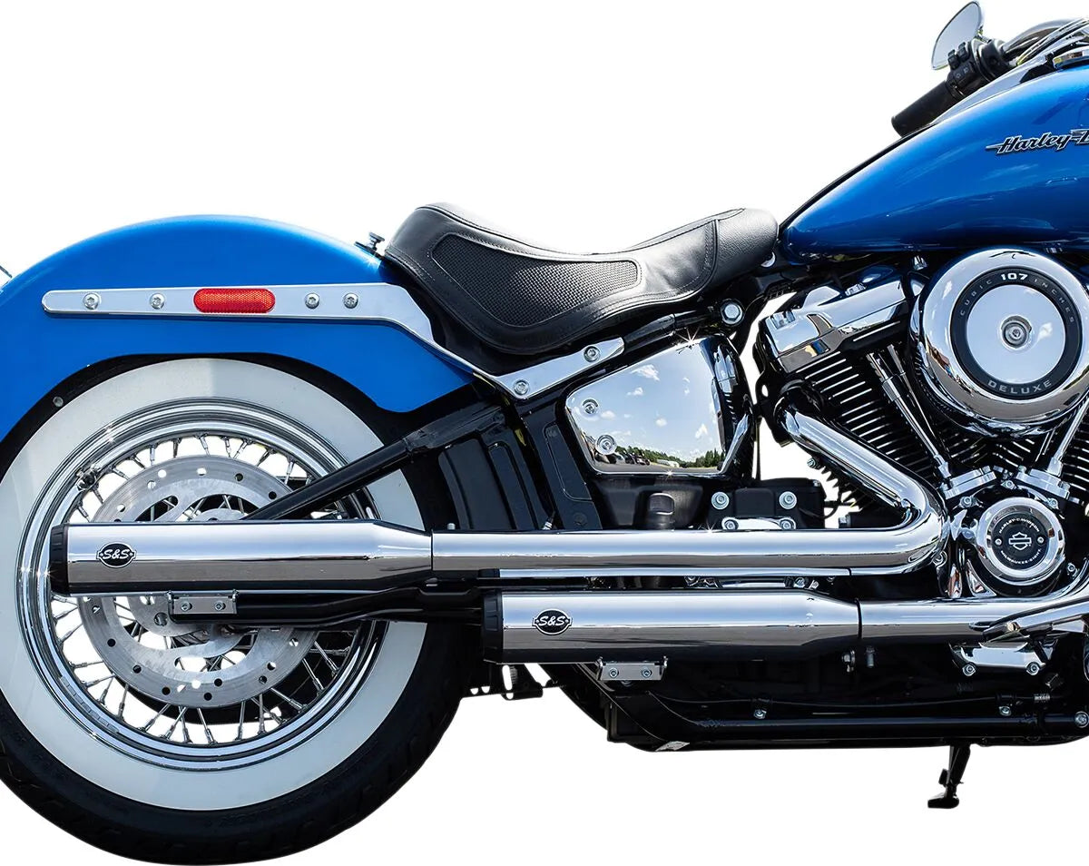S&s Cycle Grand National Race Slip-on Mufflers - Chrome