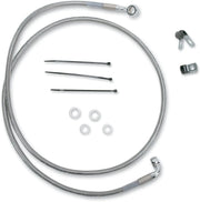 Drag Specialties Extended Brake Line Kit - Stainless Steel