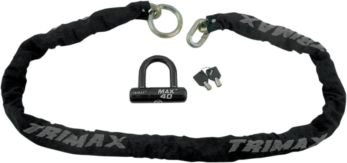 Trimax Ultra-max T-hex Super Chain With U-lock