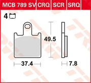 Trw Scr Series Sintered Race Brake Pads