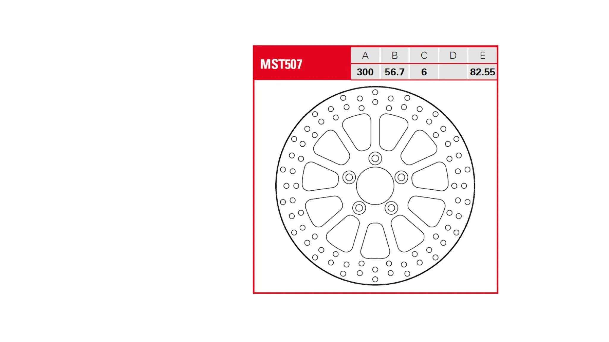 Trw Brake Rotor Fixed Round For Motorcycle