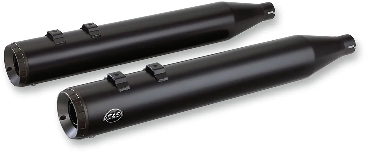 S&s Cycle Grand National Slip-on Mufflers - Black