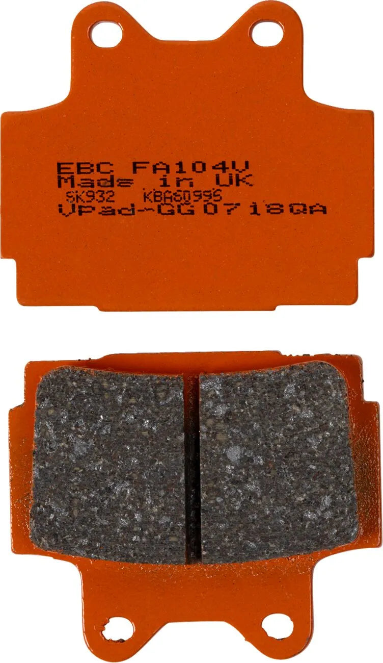 Ebc Fa104 Organic Brake Pads - Superior Stopping Power