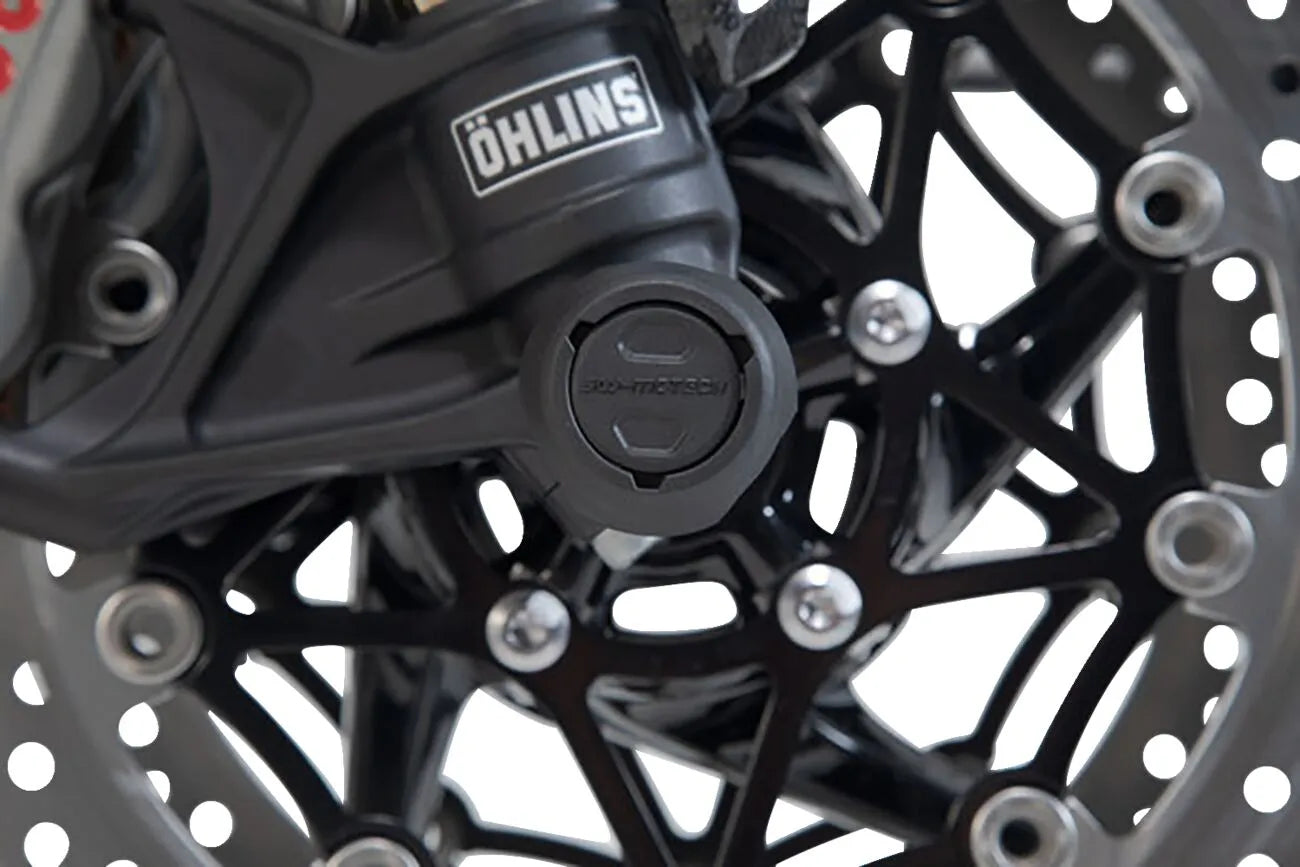 Sw-motech Front Axle Slider - Enhanced Fork Protection