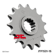 Jt Sprockets Front Sprocket - 525 Chain, 15 Tooth