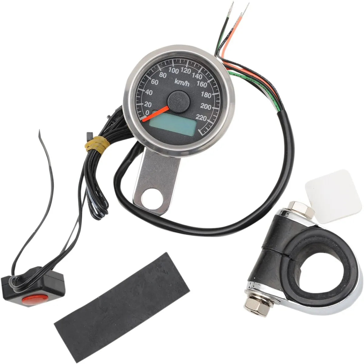 Drag Specialties Programmable Mini Speedometer
