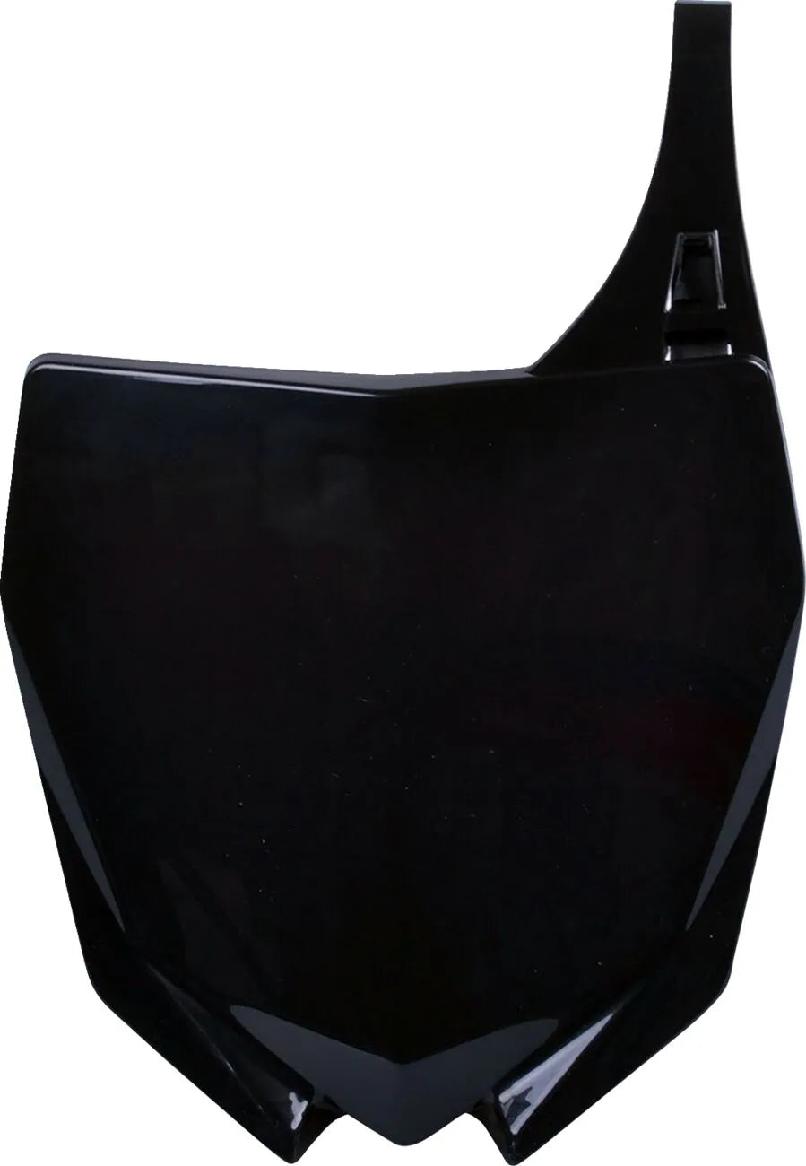 Polisport Front Number Plate - Black