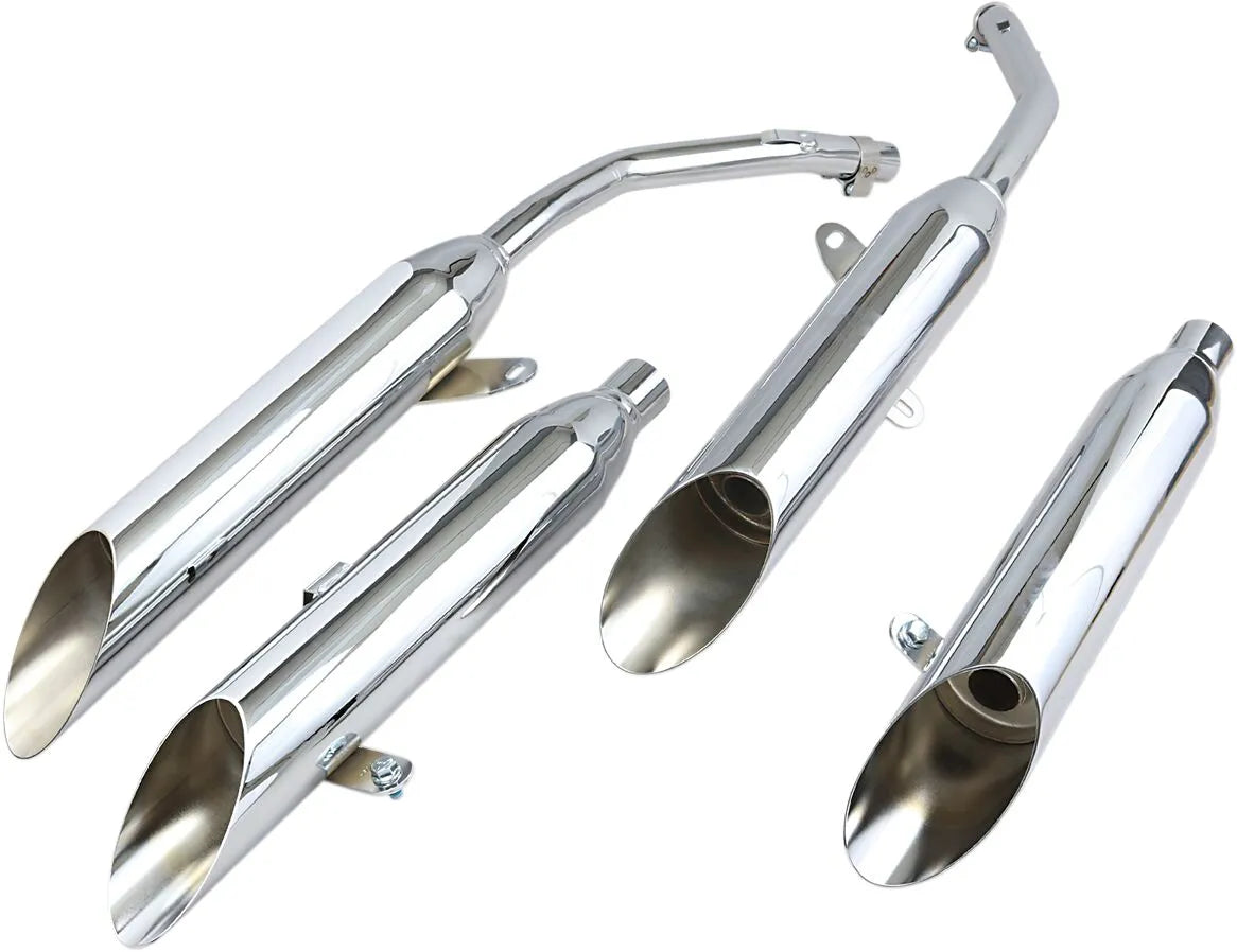 Cobra Slashcut Slip-on Mufflers For Magna