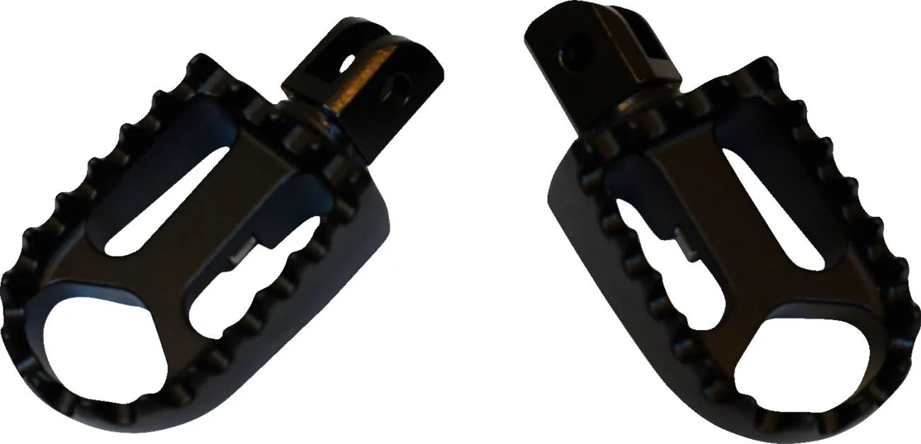 Drag Specialties Bmx Foot Pegs - Black Steel