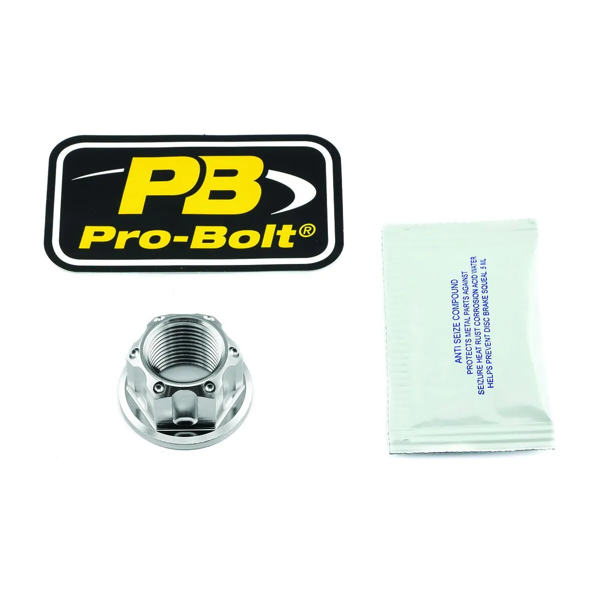 Pro Bolt Stainless Steel Rear Axle Nut