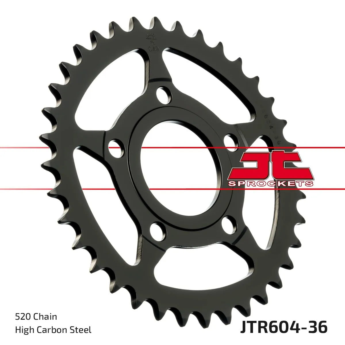 Jt Sprockets Steel Rear Sprocket - 520-36t