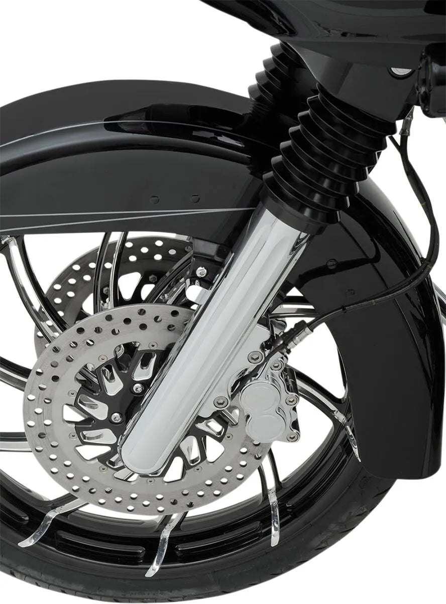 Arlen Ness Dual-disc Hot Legs Fork - Chrome