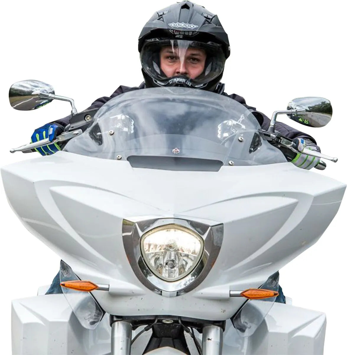 Klock Werks Low Flare Windshield - Clear