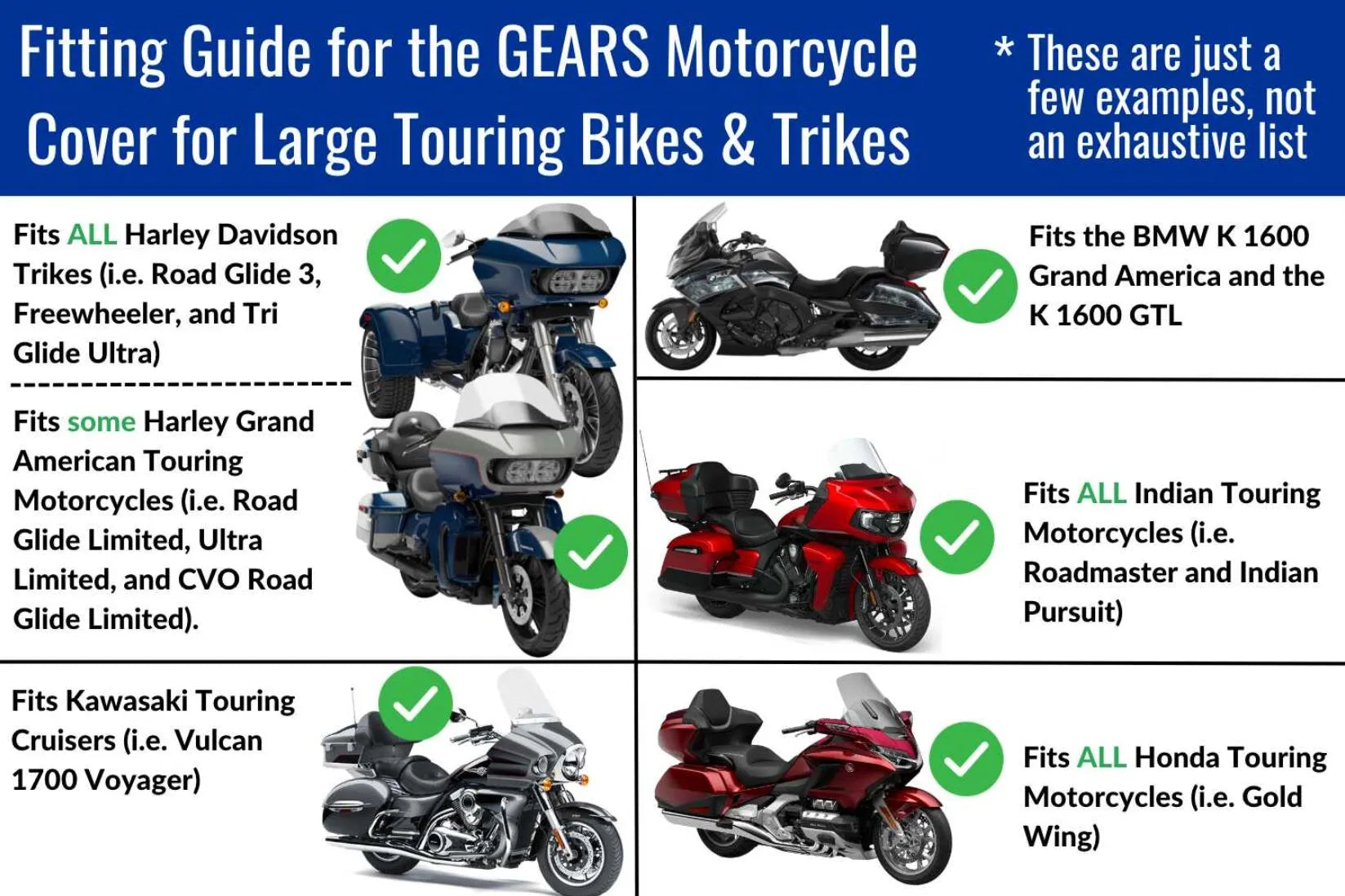 Gears Canada Tourtitan Waterproof Motorcycle Cover