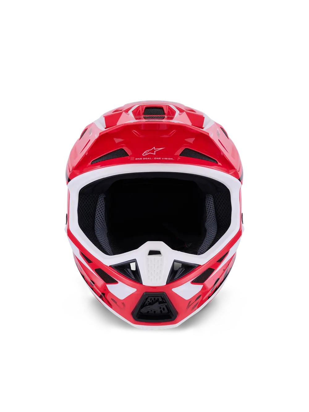 Alpinestars S-m7 Deed Helmet - Mx, Off-road - Red/black/white