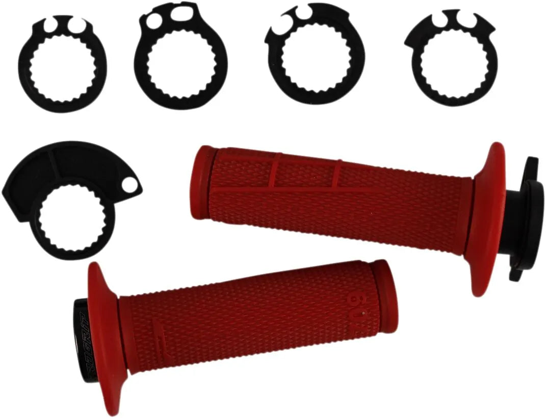Pro Grip 709 Lock-on Grips - Red
