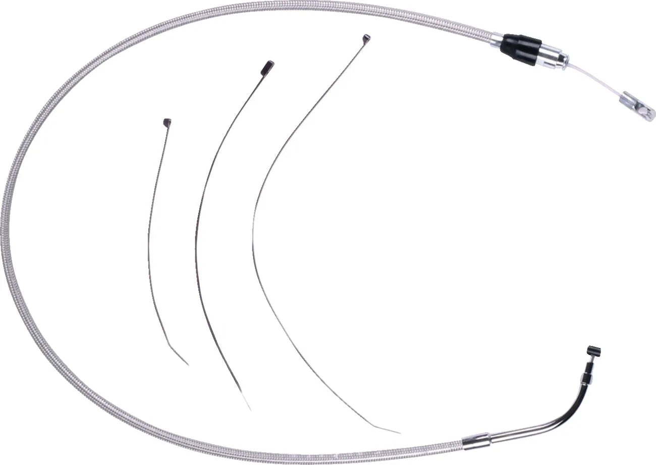 Magnum Shielding Polished Clutch Cable For Quick Connect