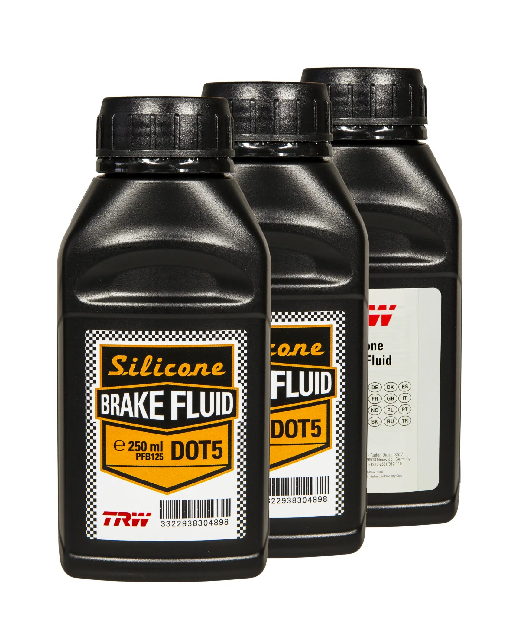 Trw Dot 5 Silicone Brake Fluid For All Vehicles